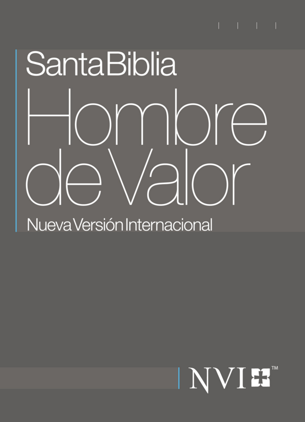 Santa Biblia hombre de valor
