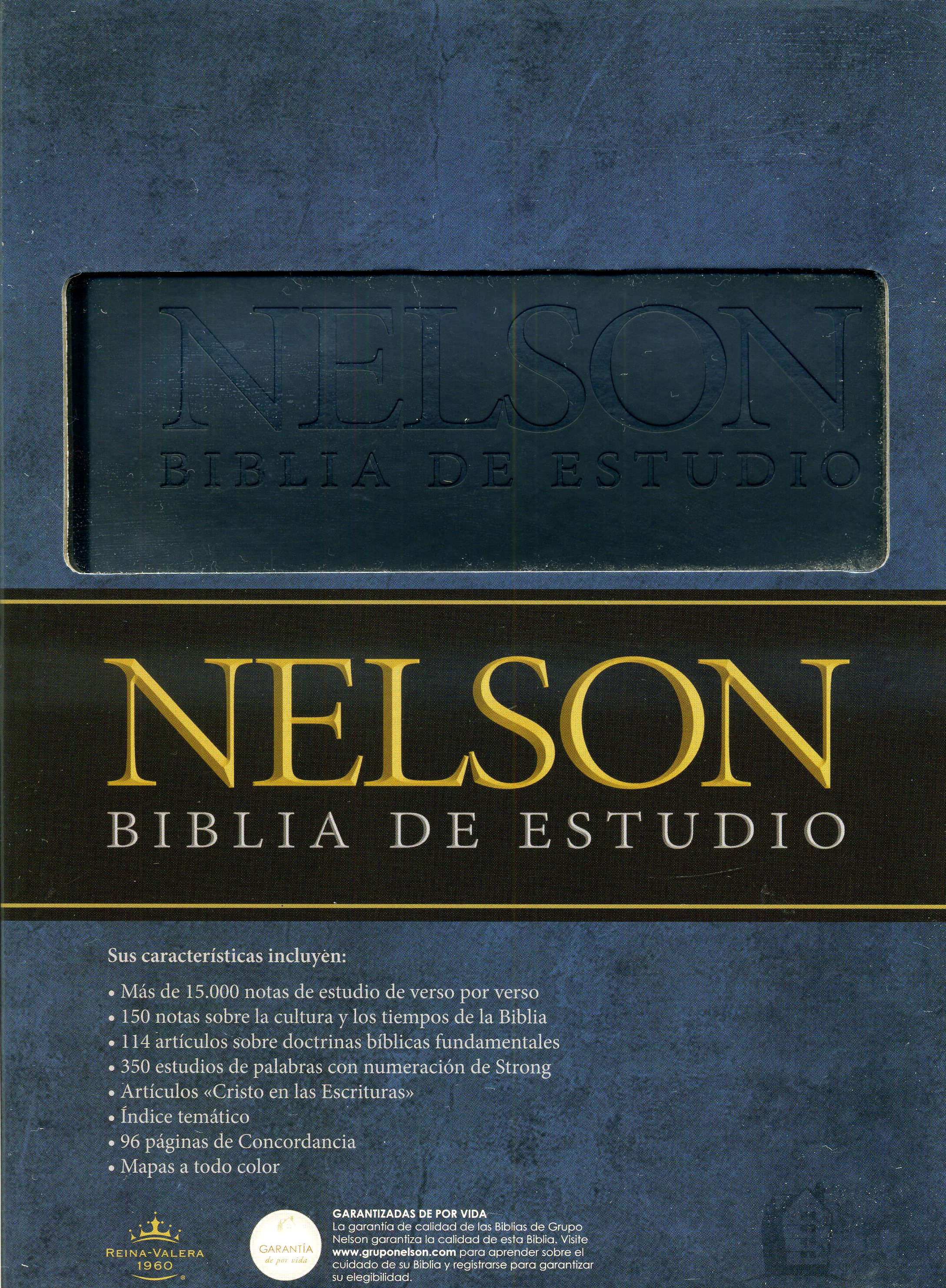 Biblia de estudio Nelson