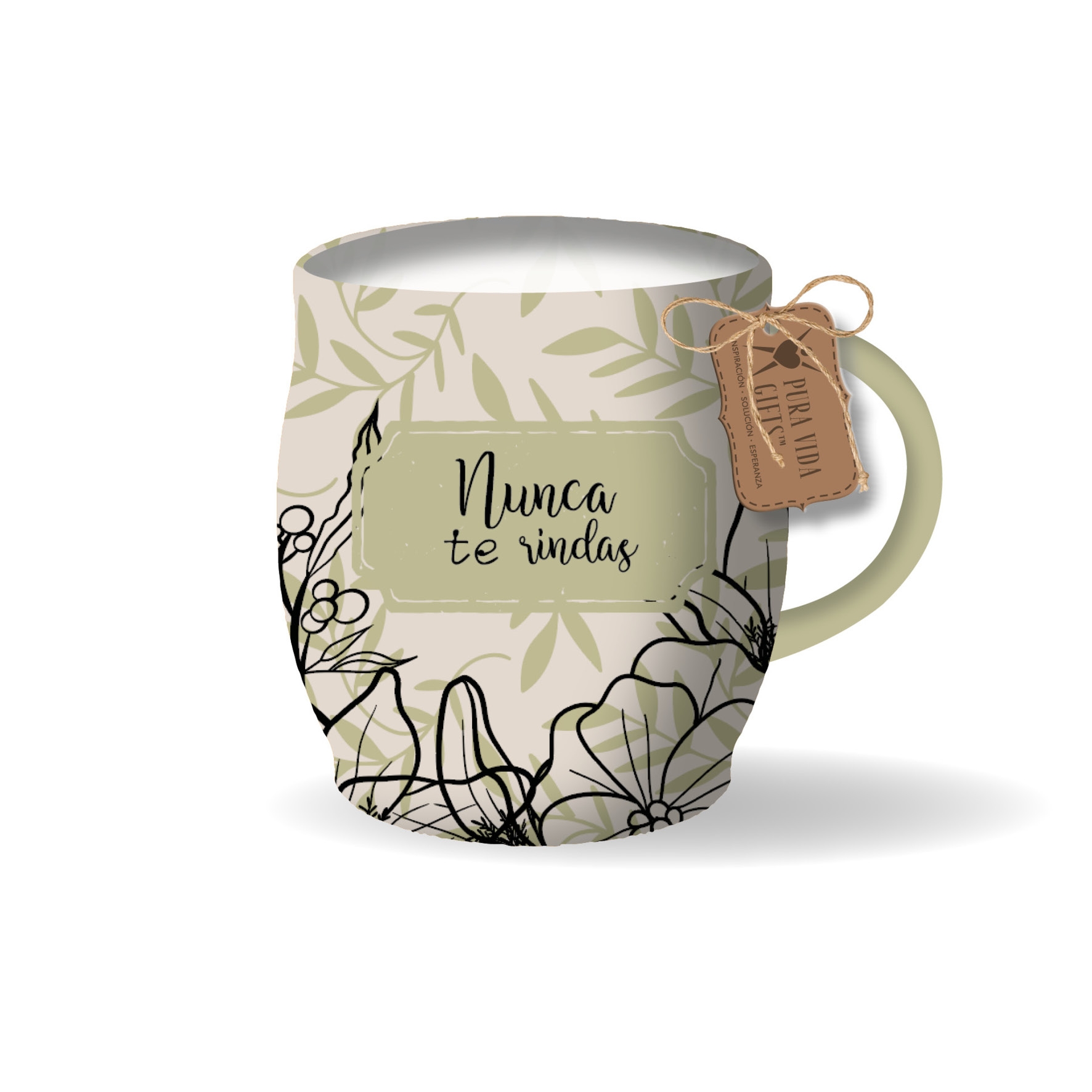 Taza Alegria Nunca te Rindas
