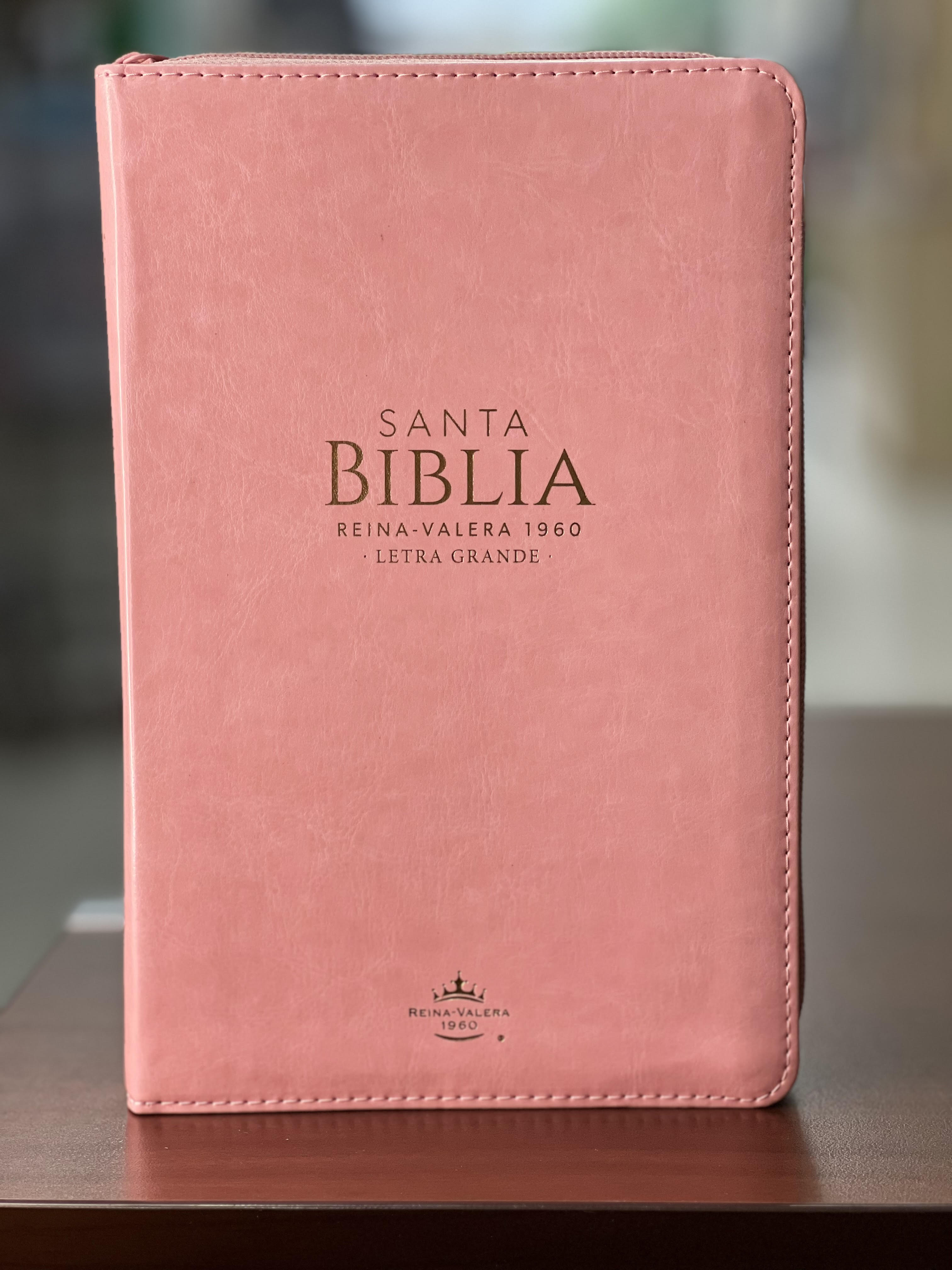 RVR 1960 Biblia Clásica Letra Grande Zíper