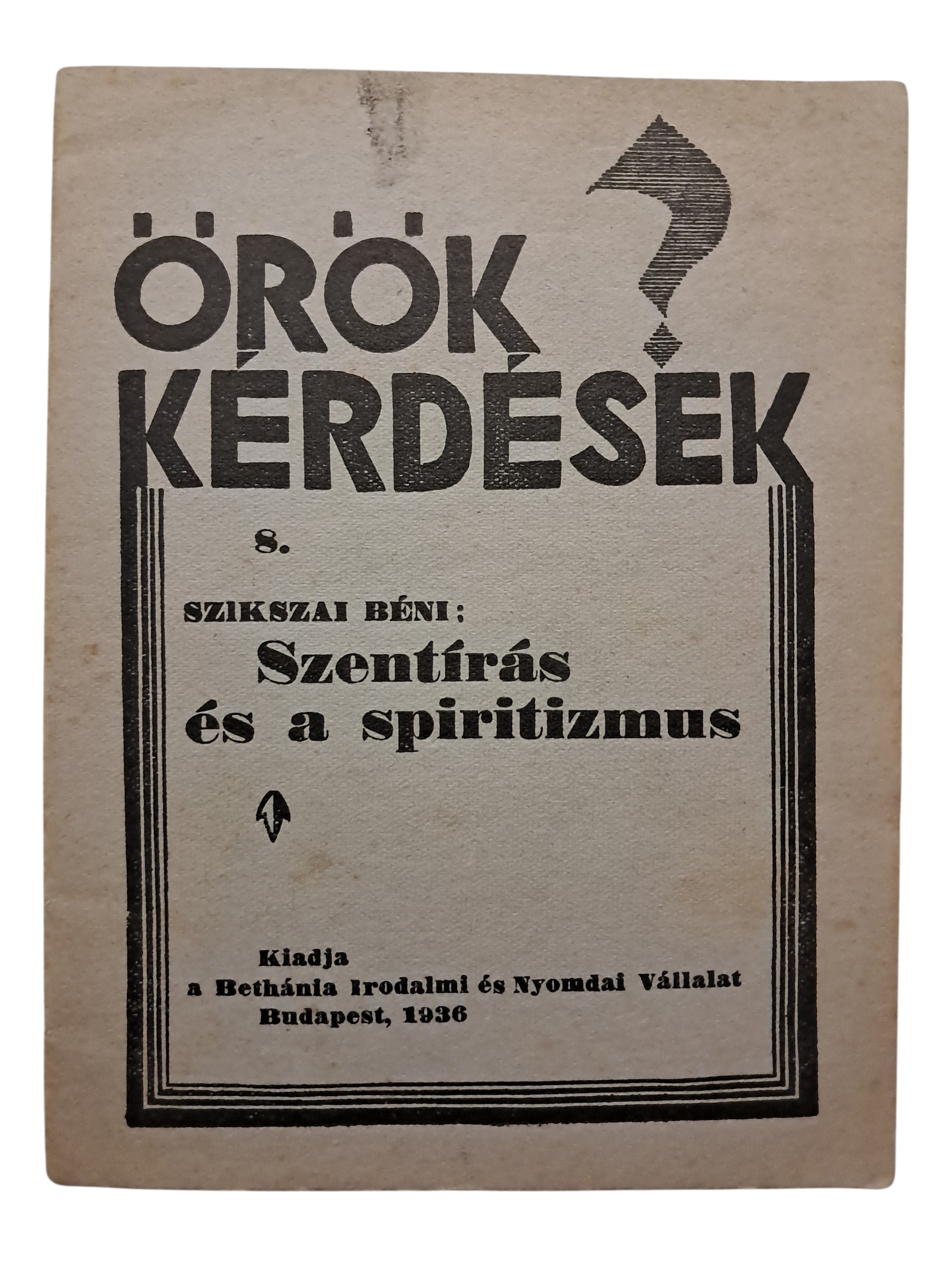 Szentírás és a spiritizmus