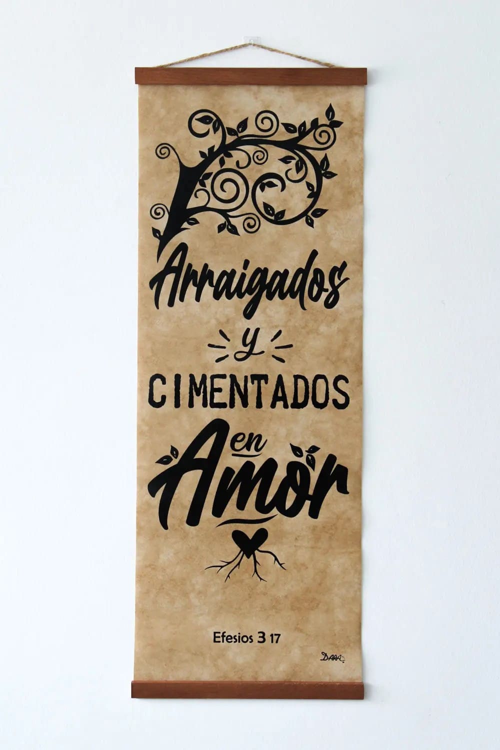 Pergamino de Pared