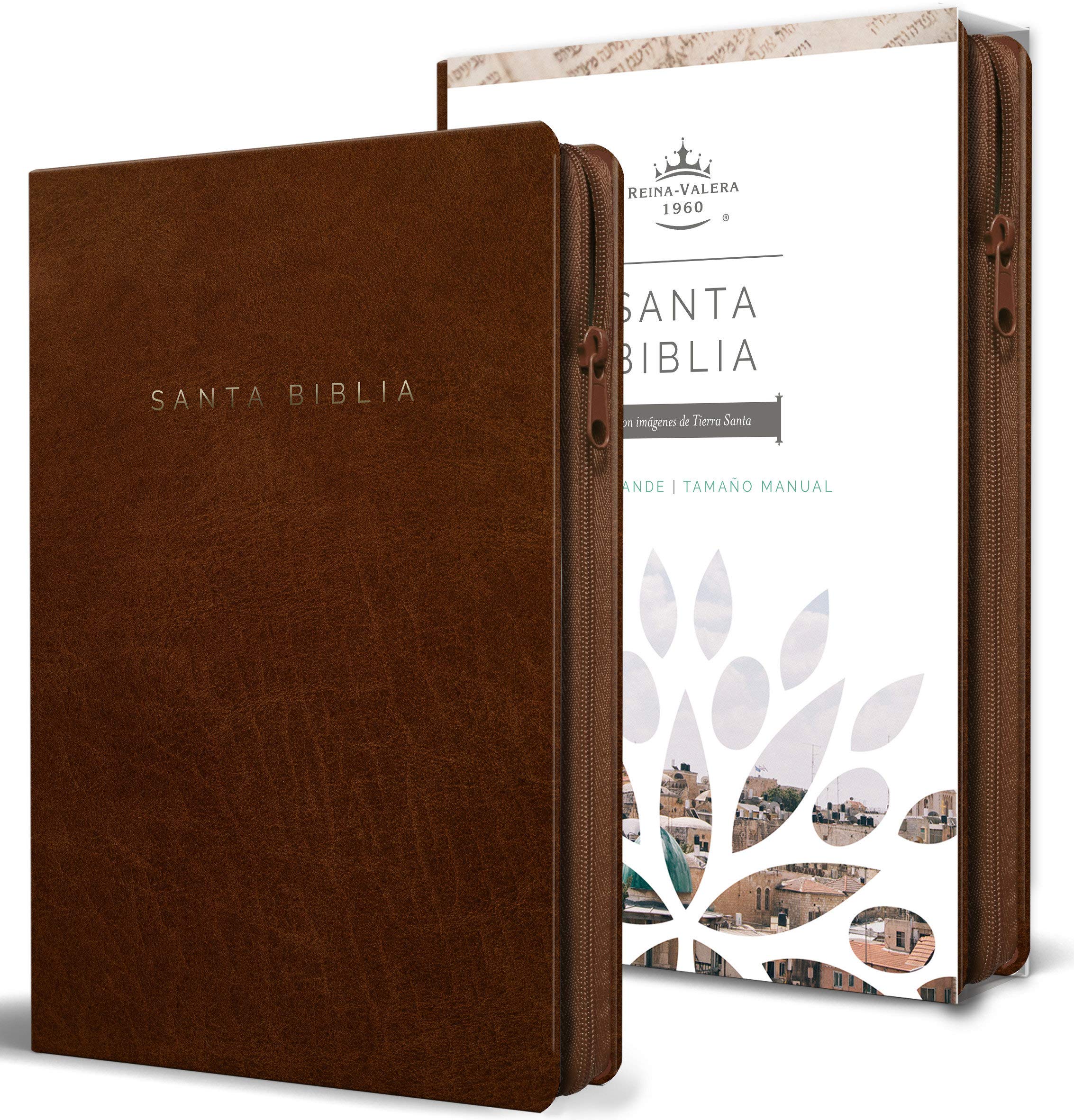 RVR 1960 Biblia Letra Grande Tamaño Manual y Zíper