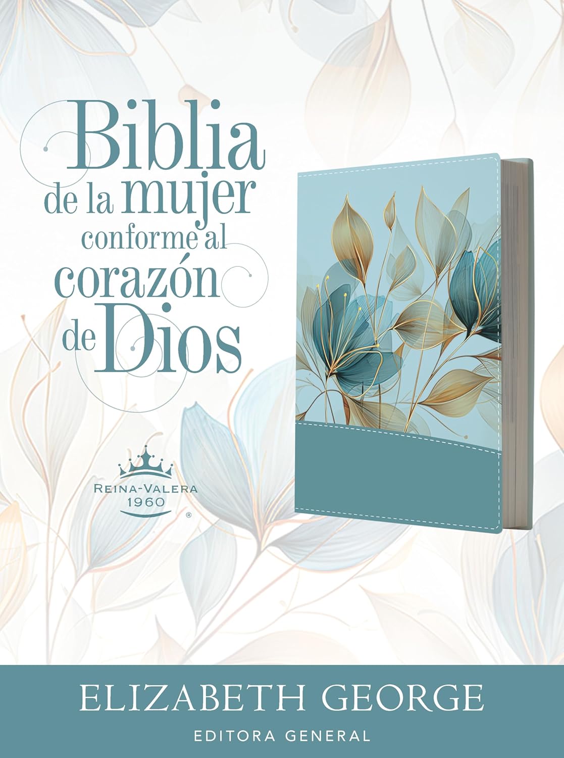 RVR 1960 Biblia de la Mujer conforme al Corazón de Dios - Pétalos