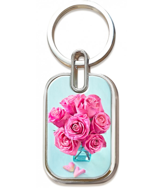 Llavero 3D Rosas
