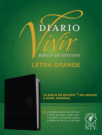 NTV Biblia de Estudio del Diario Vivir Letra Grande