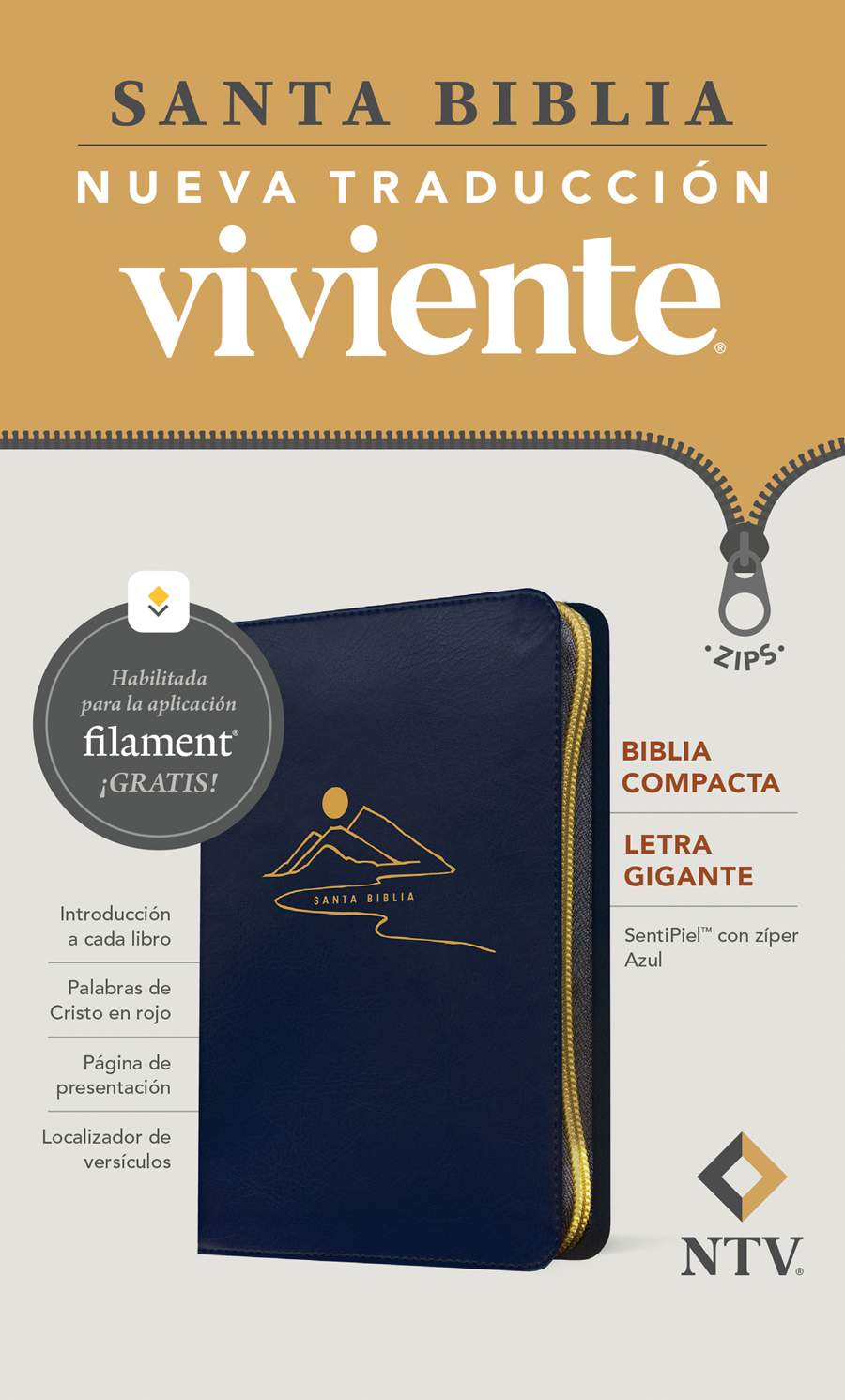 NTV Biblia Compacta con Filament