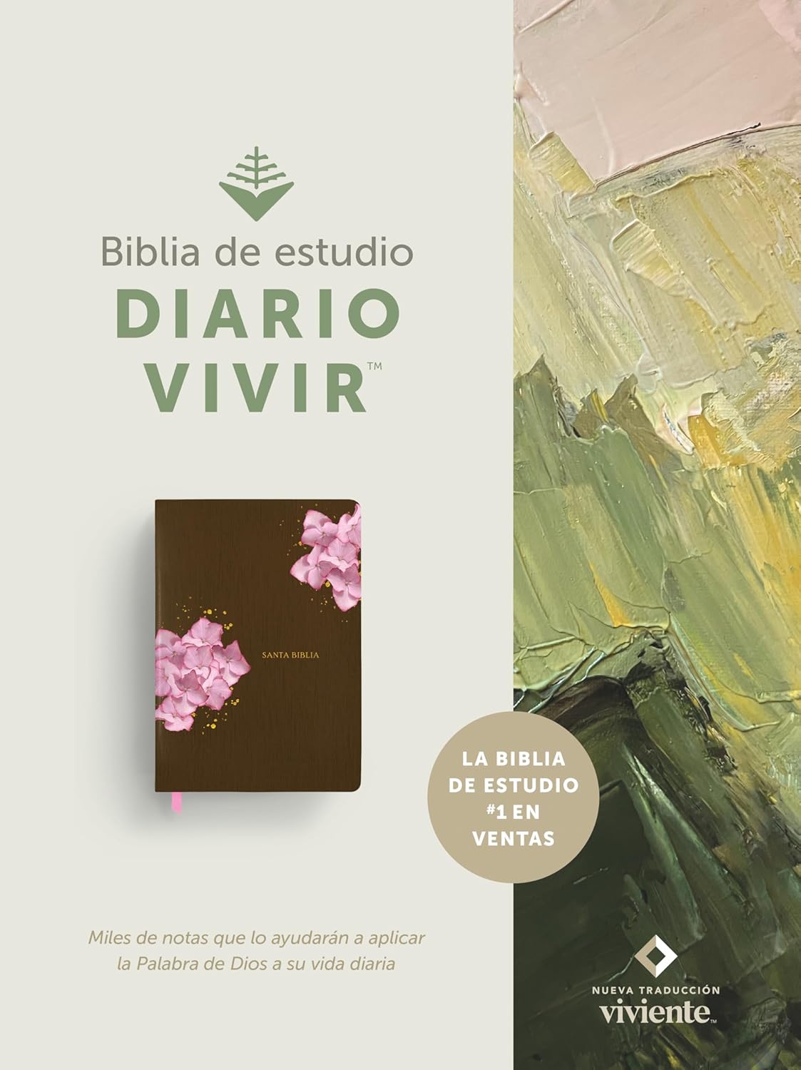 NTV Biblia de Estudio Diario Vivir Flores