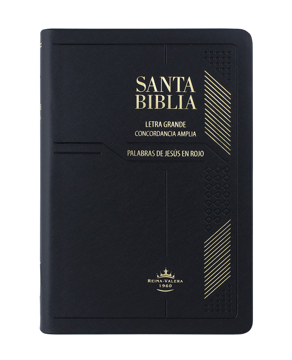 BIBLIA RVR1960 VINIL NEGRO IND LG