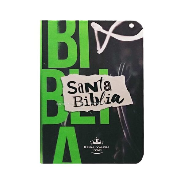 Biblia RVR60 Mini Bolsillo Verde T1