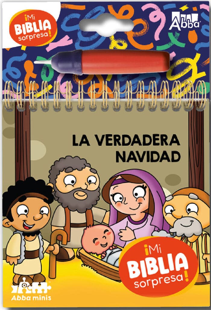 La Verdadera Navidad - Pinta con Agua