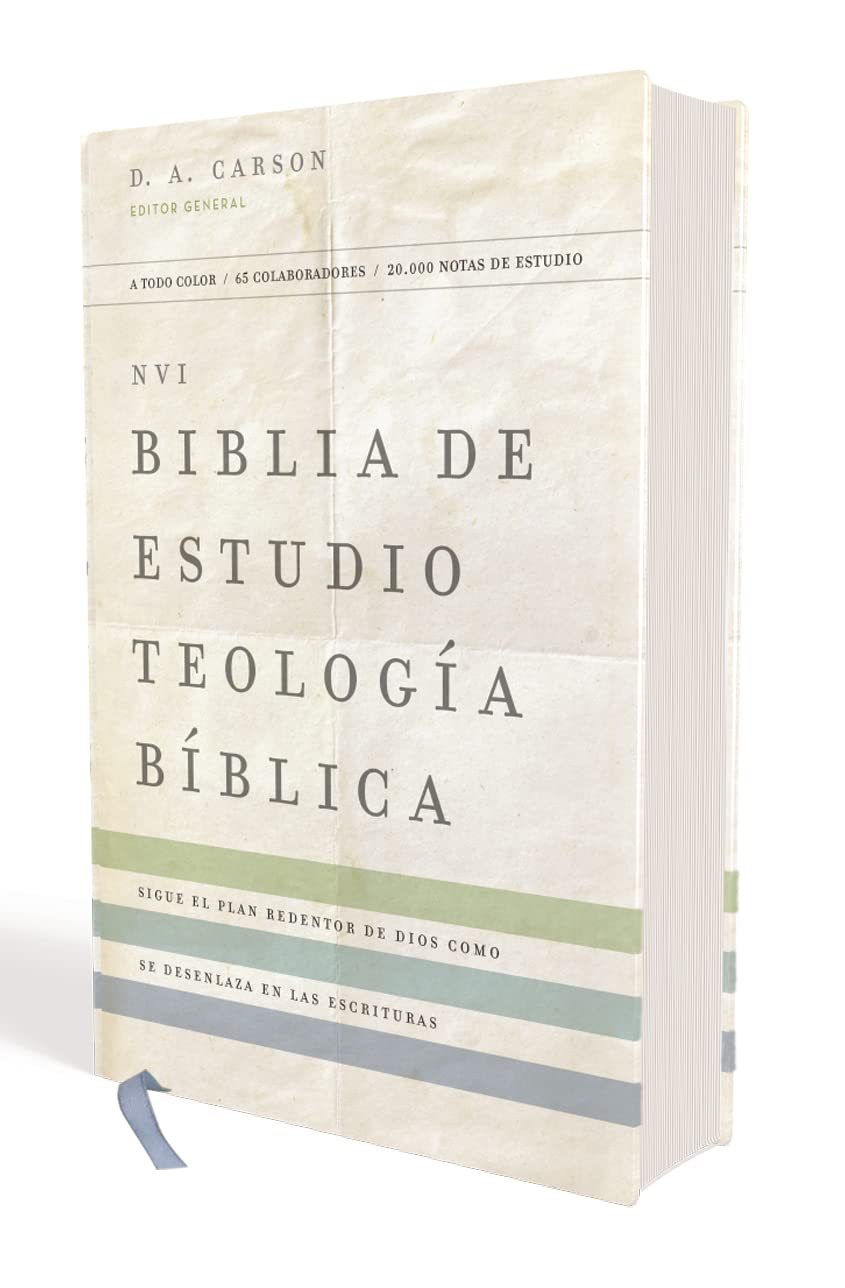 Biblia Estudio Teología Bíblica NVI Tapa Dura