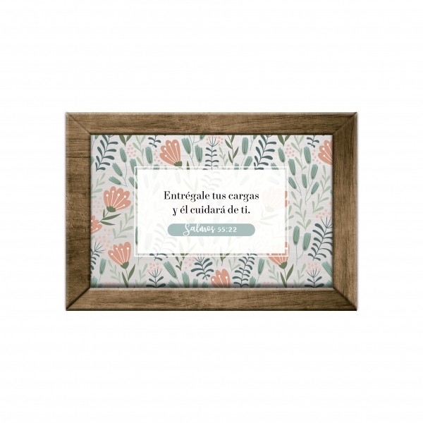 CUADRO DE MADERA A COLOR | ENTRÉGALE TUS CARGAS