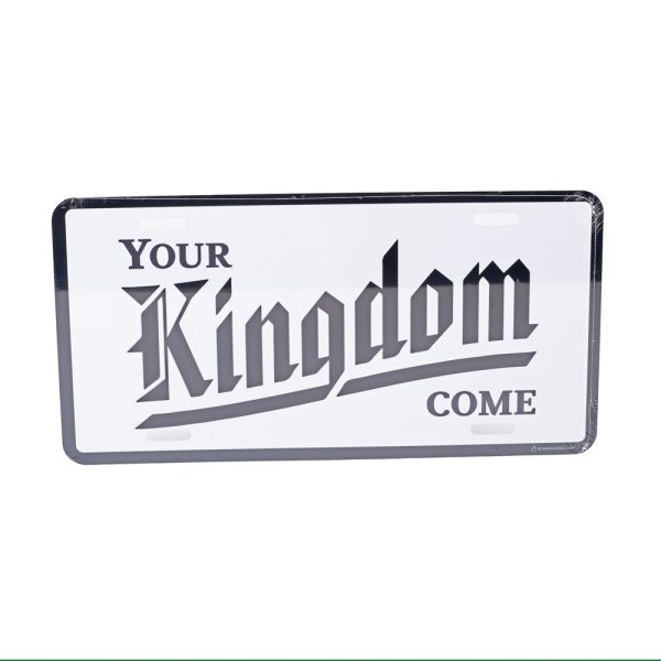 Placa de Auto Your Kingdom
