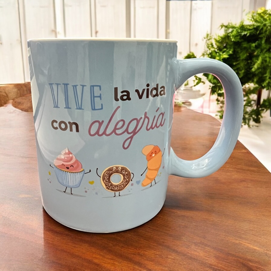 Taza Vive la Vida con Alegría