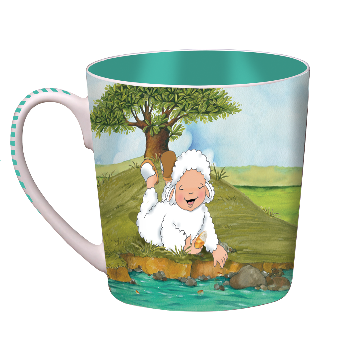 Taza Ovejitas Soy Feliz