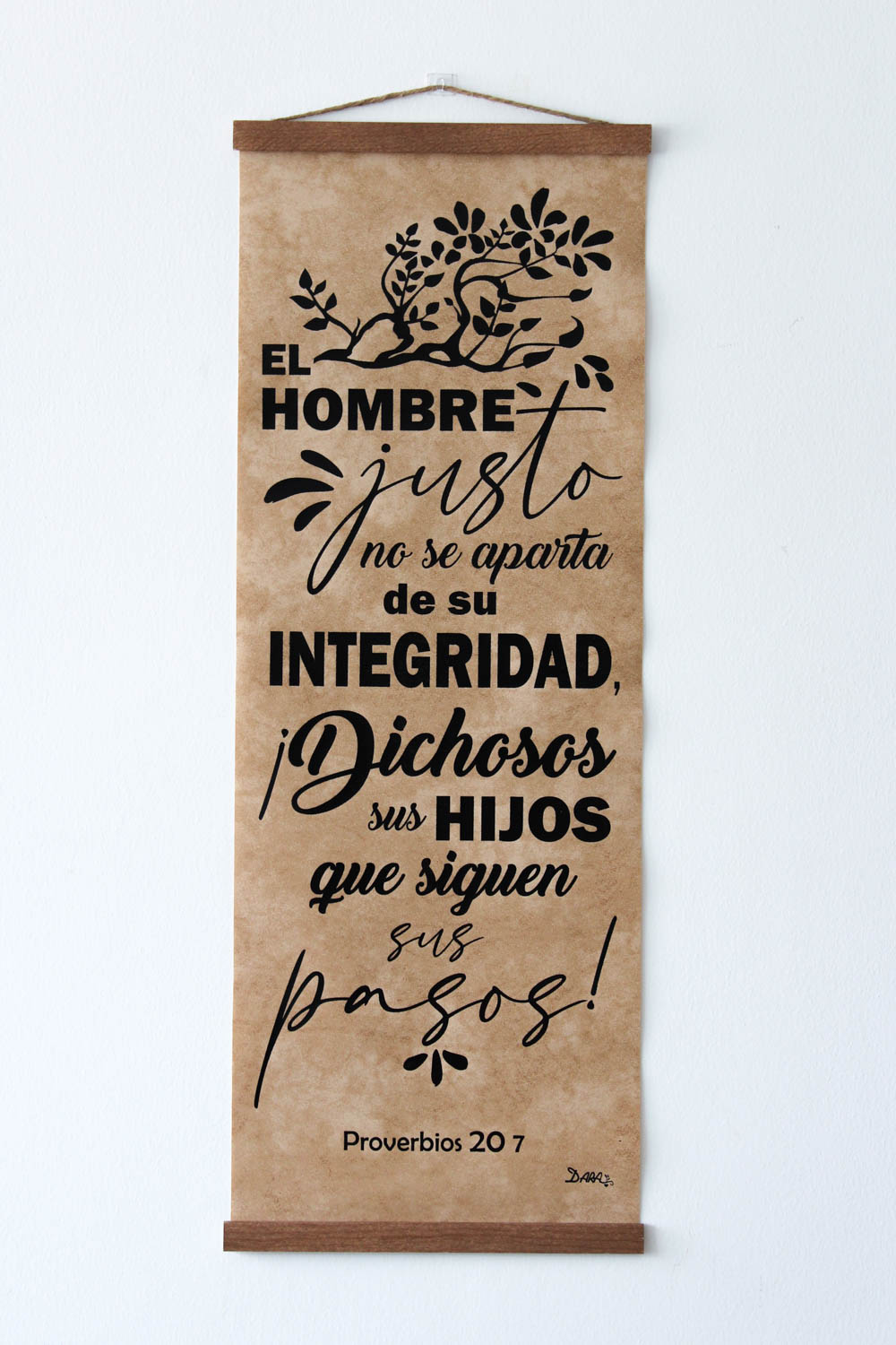 Pergamino El Hombre Justo