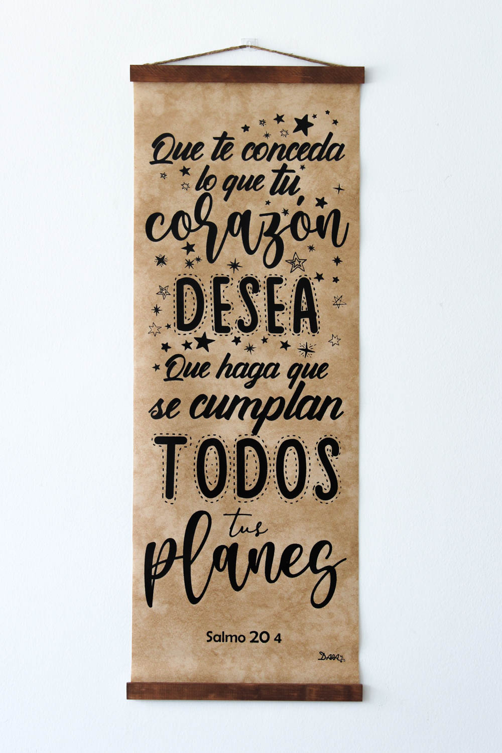 Pergamino Que te Conceda lo que tu Corazón