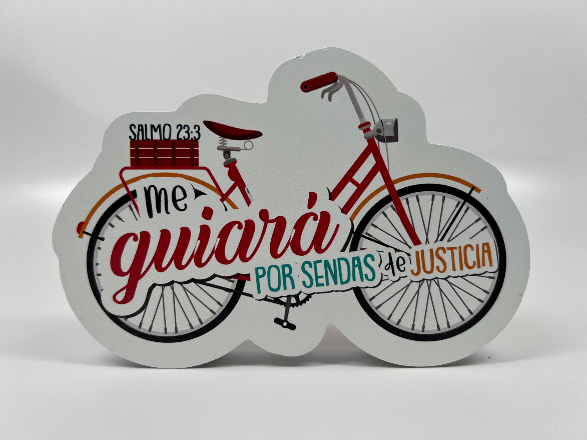 Bicicleta Me Guiará por Sendas de Justicia
