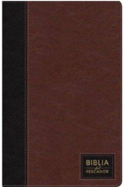 Biblia Del Pescador Cafe Oscuro Imitación Piel