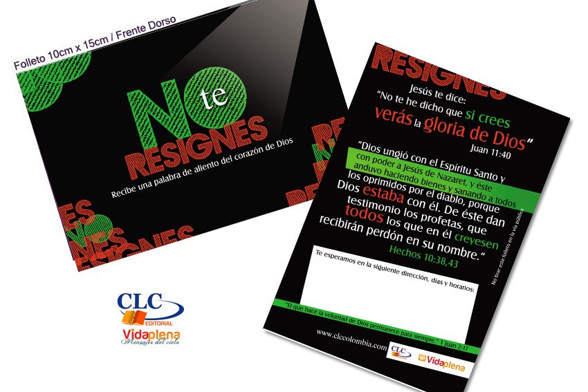No Te Resignes Serie Tratados CLC