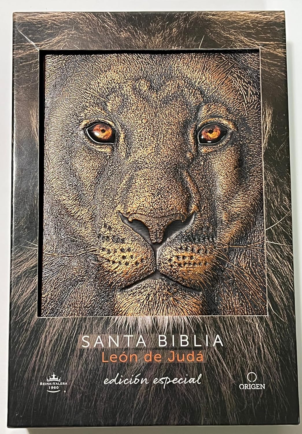 Biblia RVR60 L.G/ Bronce TD Leon de Juda Ed. Especial