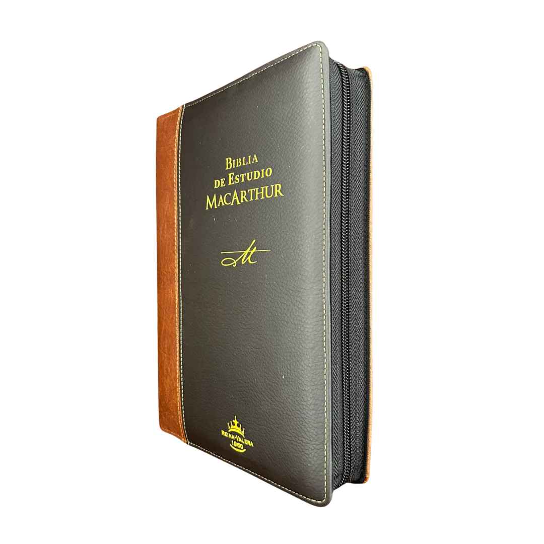 RVR60 Biblia de Estudio MacArthur con Cierre