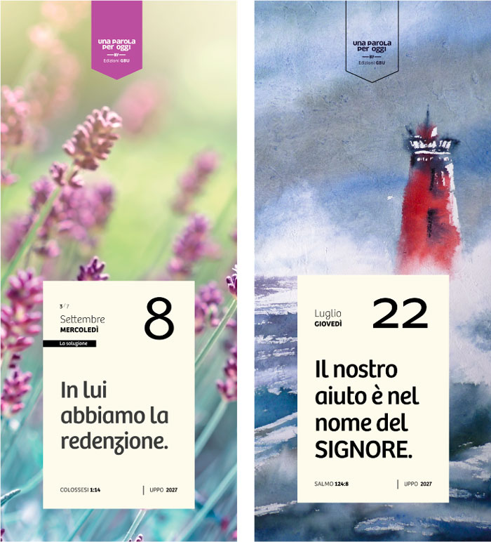 Calendario Biblico "Una Parola per Oggi" edizione 2027
