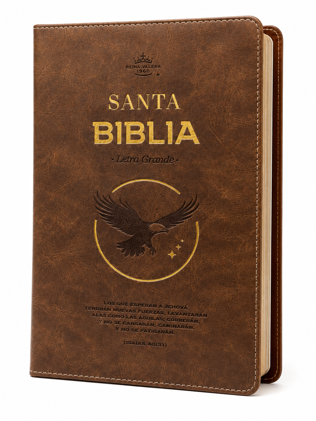 Biblia RVR60cz Obsequios Y Premios Moka Aguila Con Cierre