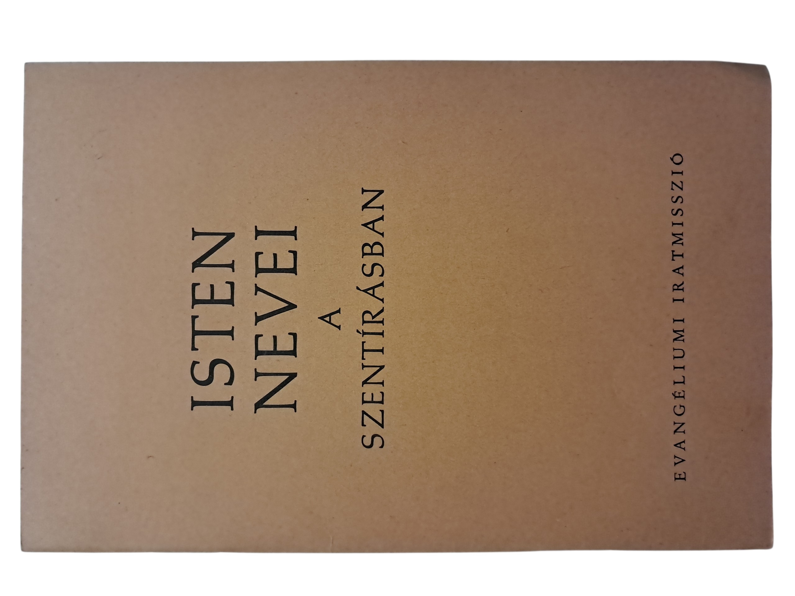 Isten nevei a szentírásban