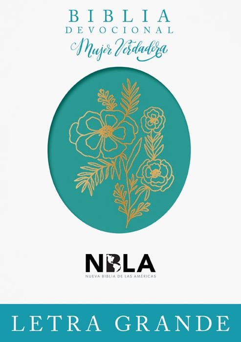 NBLA Biblia Devocional Mujer Verdadera Letra Grande