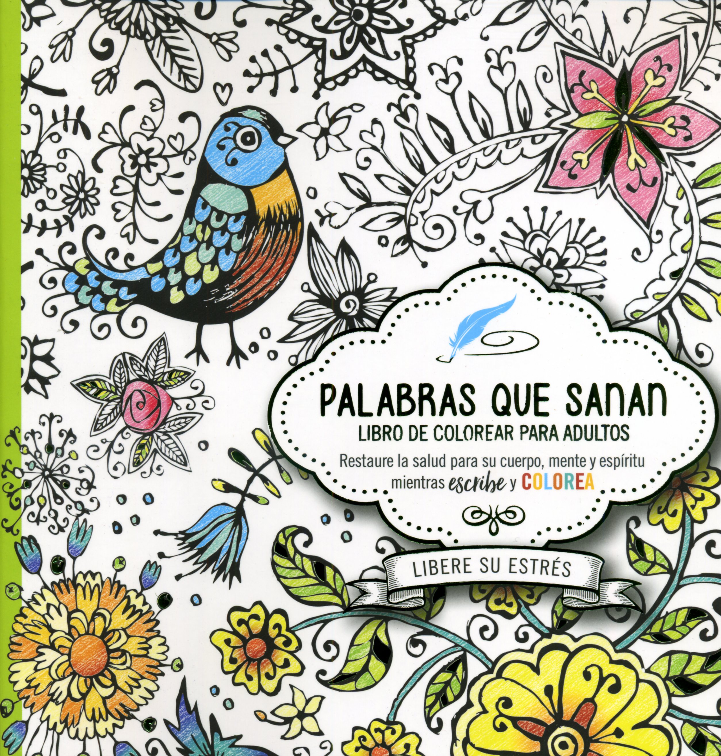 Palabras Que Sanan/Libro Para Colorear