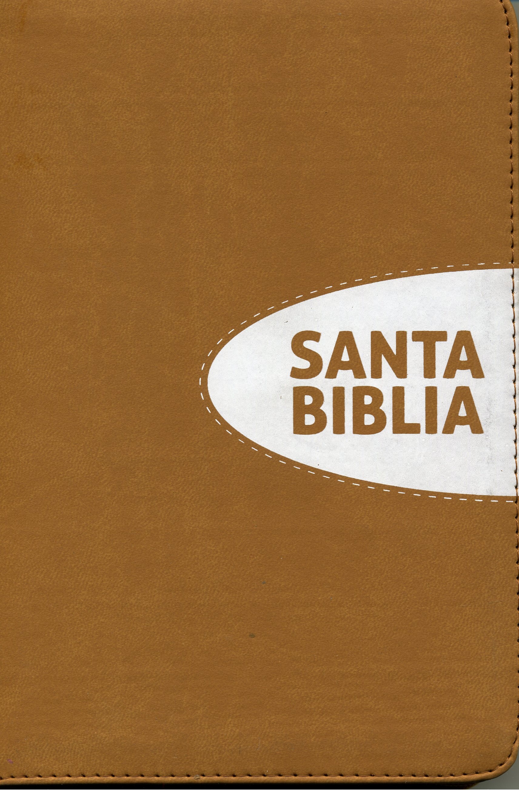 Biblia Tamaño 065CZ Tipo Agenda Terracota Canto Amarillo