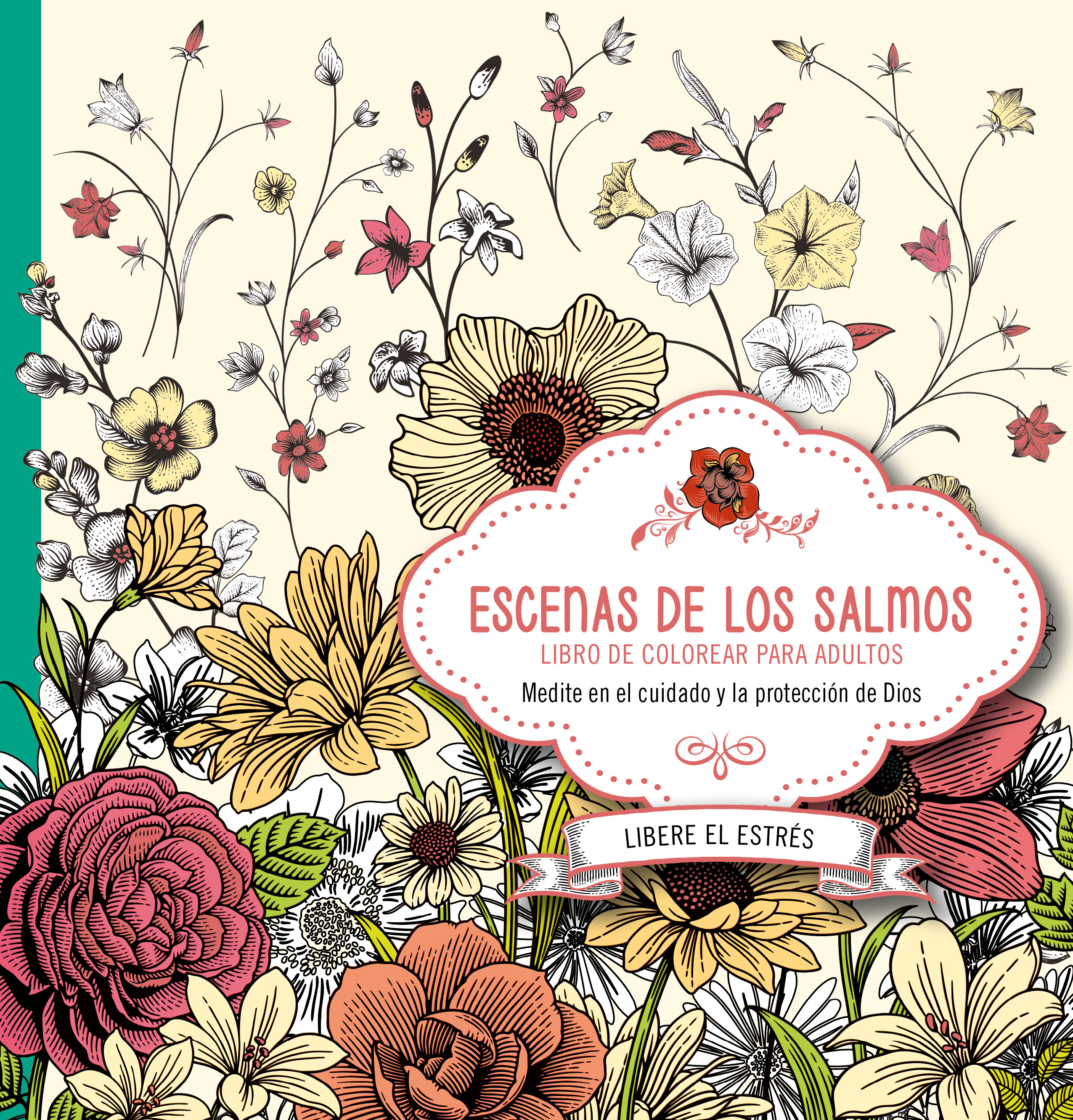 Escenas De Los Salmos: Libro De Colorear Para Adultos
