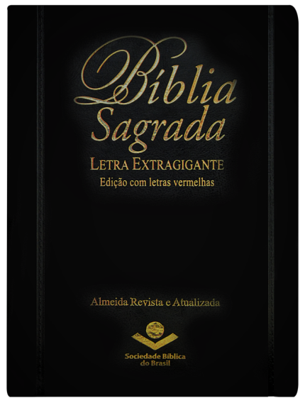 Bíblia Sagrada com letra extragigante