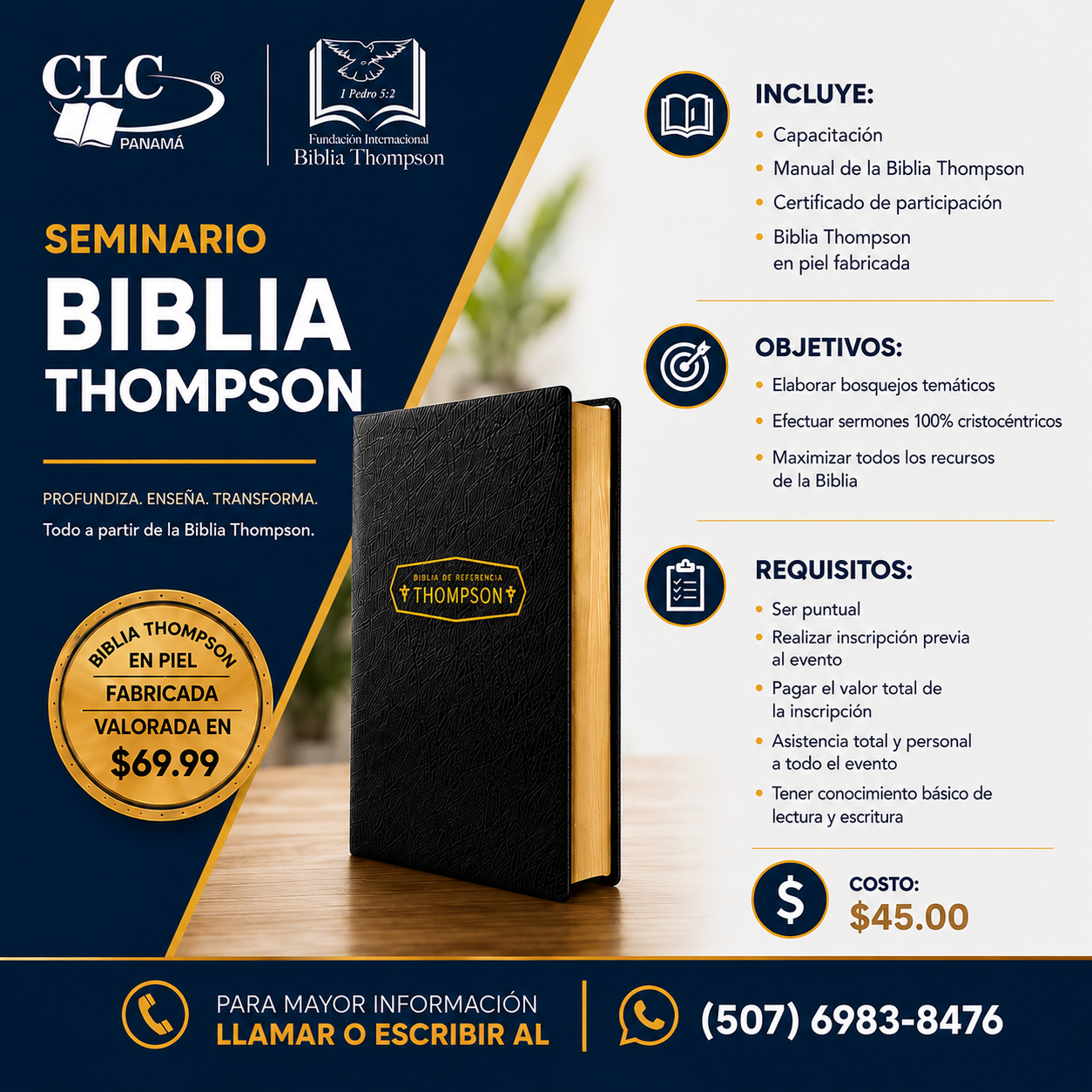 Seminario Virtual Biblia Thompson