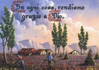 Cartolina "In ogni cosa rendiamo grazie a Dio"