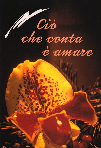 Ciò che conta è amare - Libretto di auguri (05D 22)