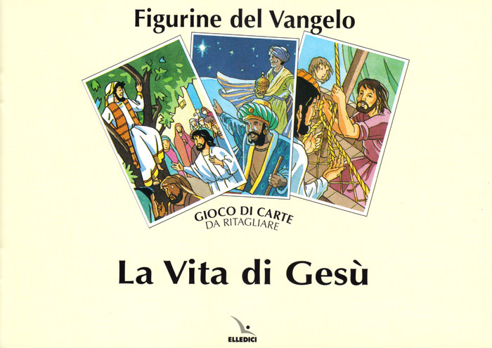 La vita di Gesù - Gioco di carte da ritagliare
