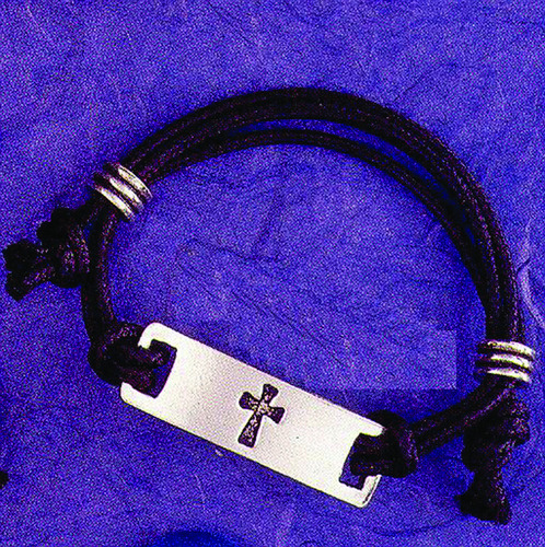 Braccialetto regolabile "Croce"