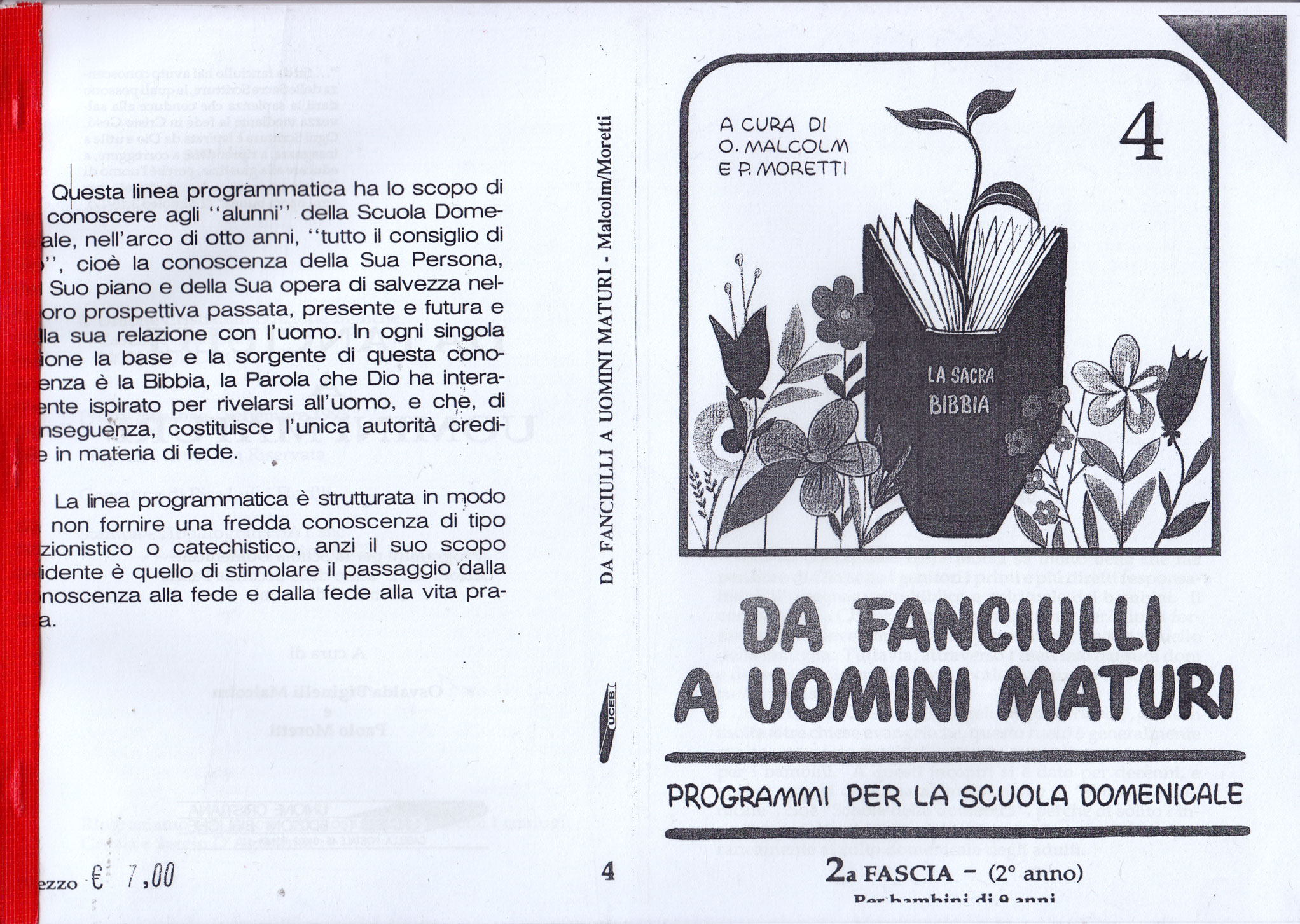 Da fanciulli a uomini maturi - vol. 4 Manuale Insegnante