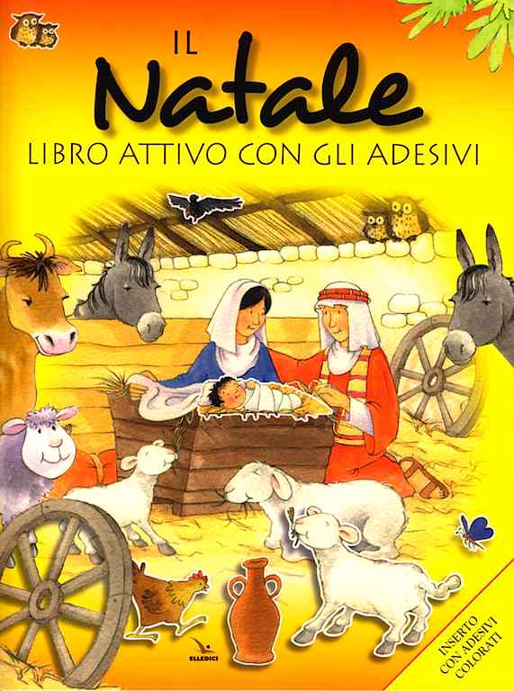 Il Natale - Libro attivo con gli adesivi