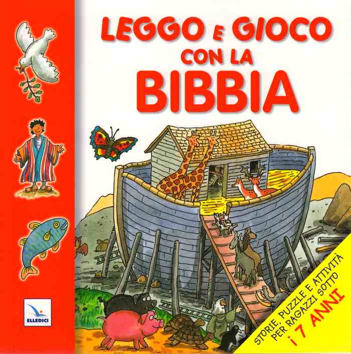 Leggo e gioco con la Bibbia - Bibbia illustrata con attività
