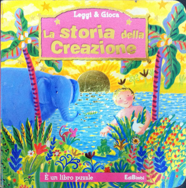 La storia della creazione - Libro puzzle