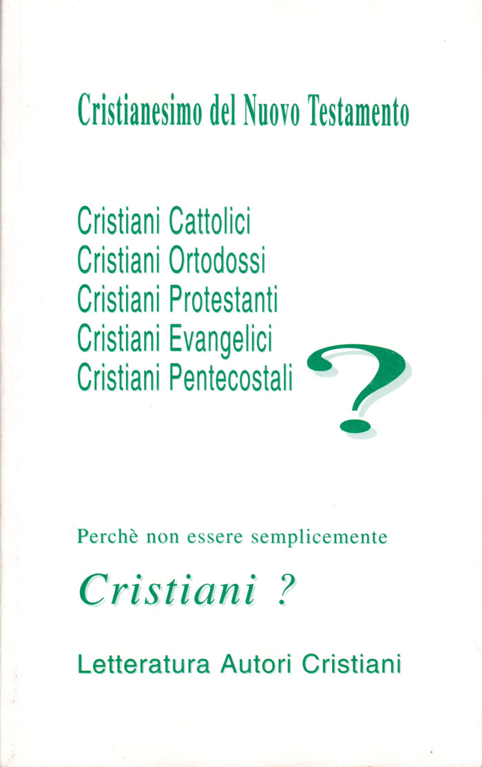 Cristianesimo del Nuovo Testamento