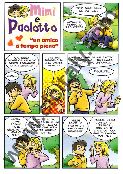 Mimì e Paolotto - Un amico a tempo pieno - Confezione da 100 opuscoli