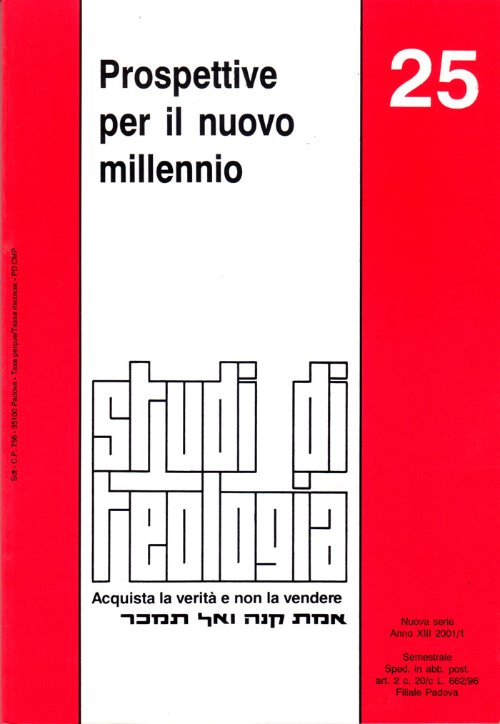 Prospettive per il nuovo millennio (Studi di teologia n° 25)