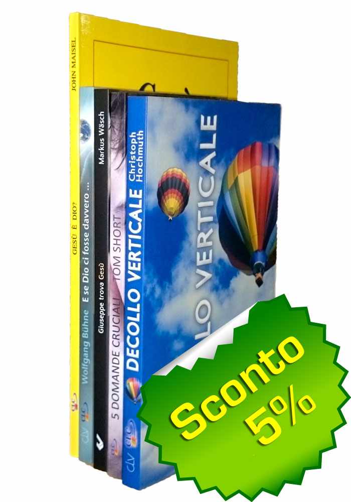 Offerta Evangelizzazione - 5 Libri al 5% di sconto
