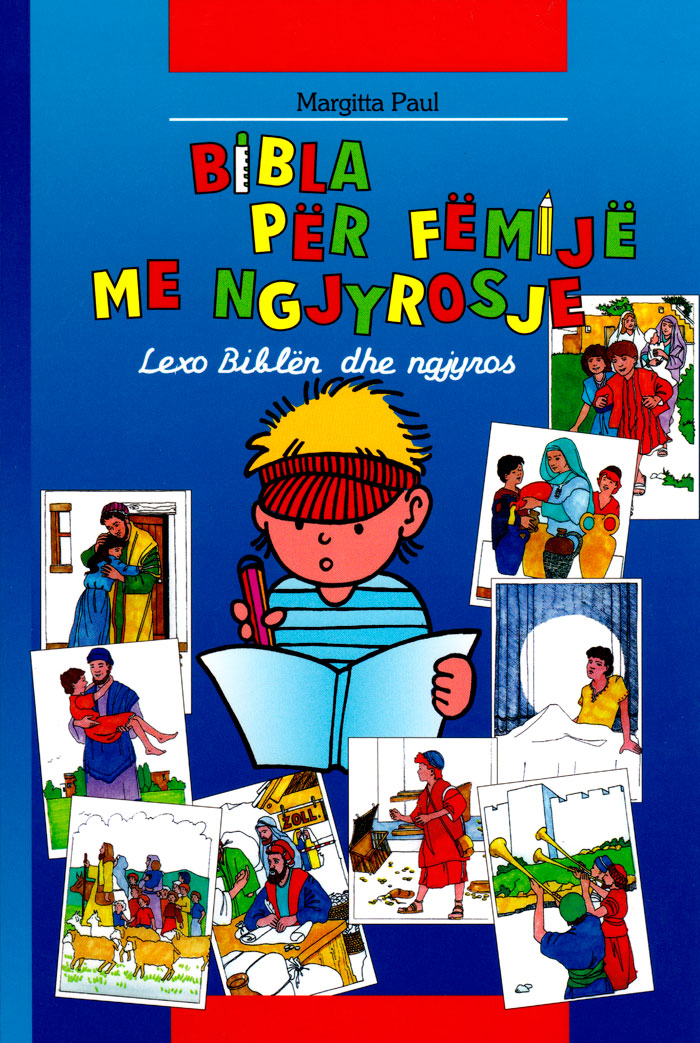Bibla per femije me ngjyrosje - Bibbia per bambini da colorare Albanese