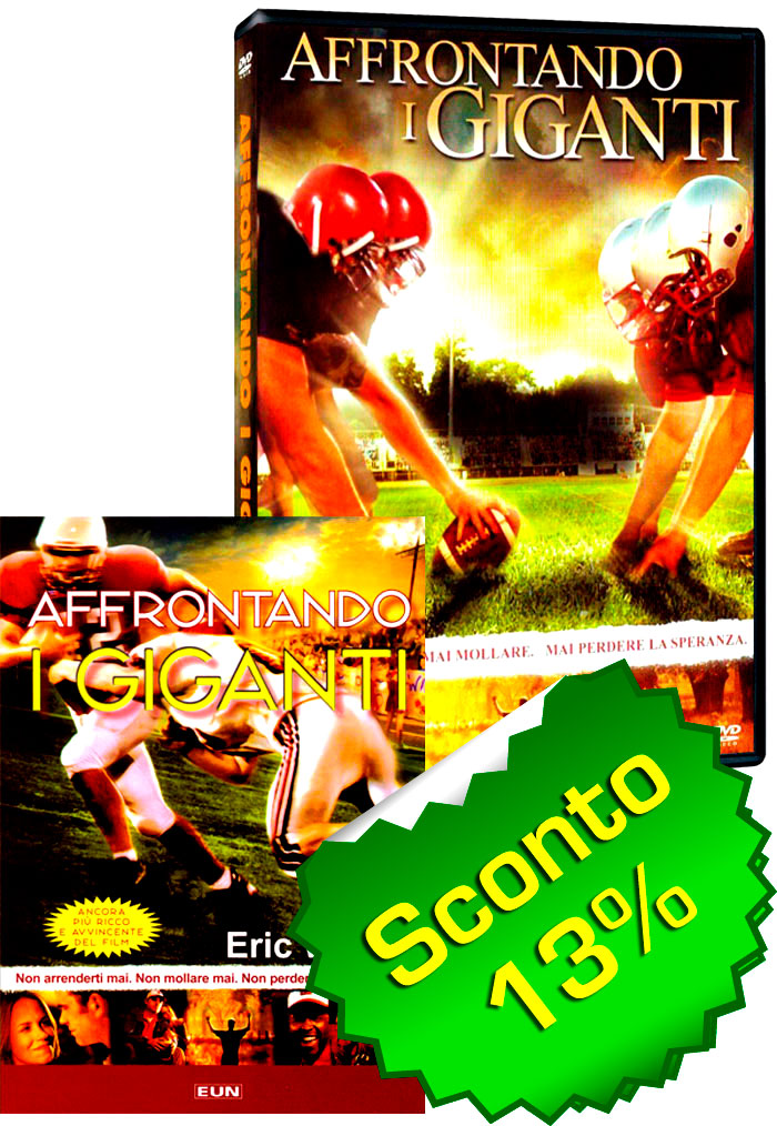 Offerta "Affrontando i Giganti" DVD + Libro €24,90